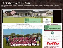 Tablet Screenshot of dicksborogaa.com